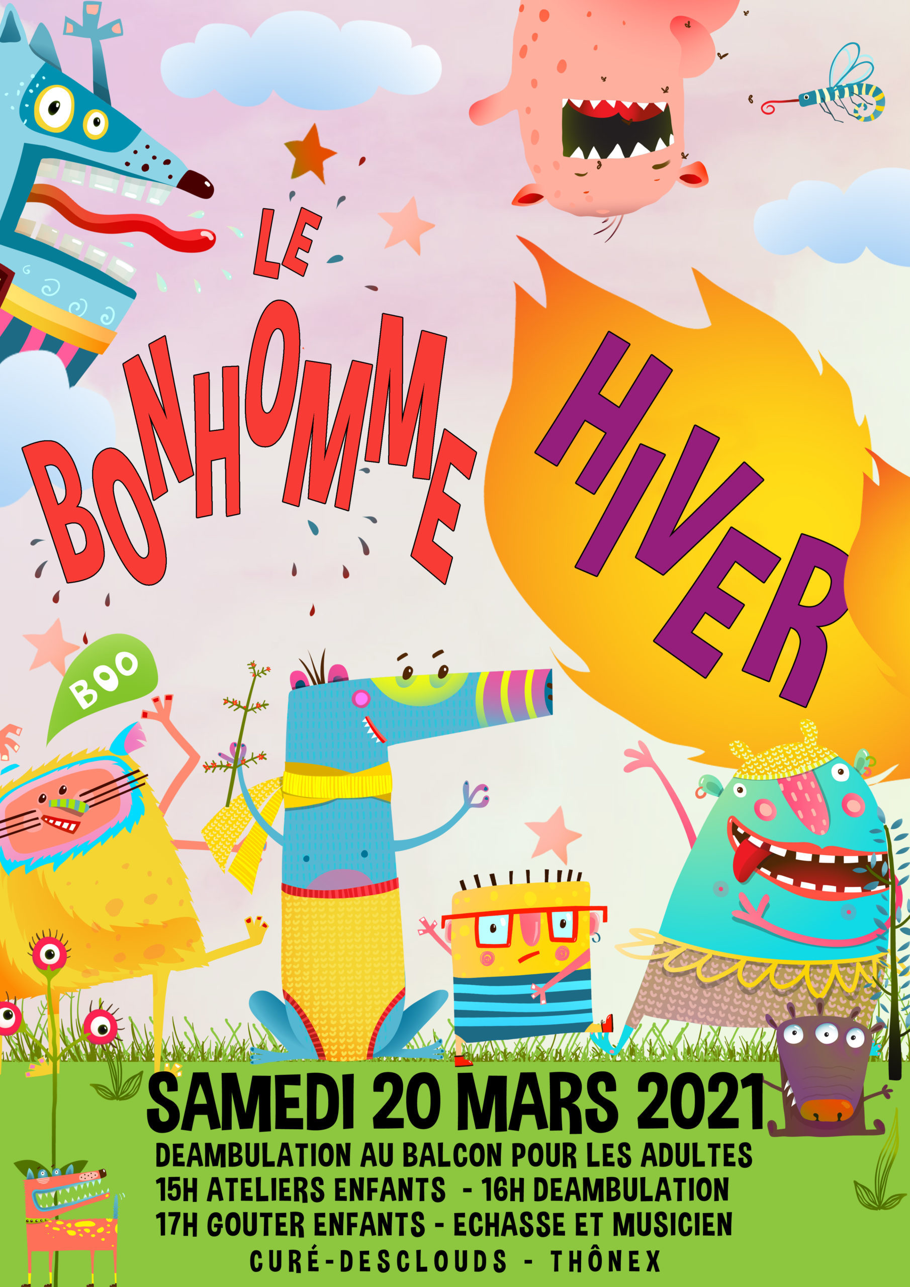 Fête du bonhomme d&rsquo;hiver | sam. 20 mars 2021